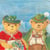 Lot de 4 serviettes en papier découpage collage 33 cm NOUNOURS