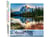 Peinture par Numéro Figured'Art - Lac et Reflet de Montagne - Kit de Loisir Créatif DIY Numéro d'Art Complet - 40x50cm sans châssis en bois