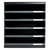 Module de classement Modulo Ecoblack 5 tiroirs ouverts - Gris foncé - Exacompta
