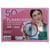 Paquet de 50 Flashcards sous film + anneau - bristol dots perforé - Format A6 - Rose - x 19 - Exacompta