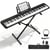 Clavier piano électronique - LALAHO - 88 touches - MIDI USB - 2000+ sons et rythmes - Support X + pédale