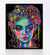 DIAMOND DOTZ kit fond noir suédine - Visage captivant