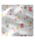 Tissu coton double gaze imprimé fruits de 135 cm de largeur 0001 Blanc vendu par 50 cm