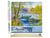 Peinture par Numéro Figured'Art - La pêche au Printemps, Pont de Clichy - Van Gogh - Kit de Loisir Créatif DIY Numéro d'Art Complet - 40x50cm toile roulée + châssis en bois à monter
