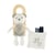 Peluche avec doudou ours Terre de Légendes Hermine 22 cm - Maïlou Tradition
