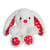 Peluche - Peluche Fluffy Love - Lapin crème - 14 cm