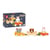La Ferme Familiers Magnetiques - Jouet d eveil - 3 Vehicules + 3 Animaux - Janod - Orange