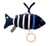 Peluche mini musical poisson en velours