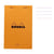 Bloc notes - 11x17 cm - Lignes - 80 feuilles - Rhodia