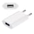 Chargeur Secteur Adaptateur USB Blanc Iphone 3G 3Gs 4 4S 5 Smartphones Universel