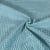 Tissu Double gaze de Coton Rayures bleu canard sur fond Blanc