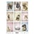 Tags éléments décoratif en papier à découper scrapbooking VINTAGE ENFANT PERSONNAGE 131