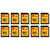 Kodak Lot de 10 Cartes Mémoire SDHC 32 Go Ultra High Speed – Classe 10 – Vitesse Élevée pour Photos et Vidéos HD