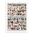 Affiche 50x70 cm - Legendary actresses chronology - Olivier Bourdereau