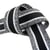 Bobine 15m sangle chinée 40mm Noir et blanc
