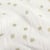 Tissu Double gaze de Coton Trèfles vert amande sur fond Blanc