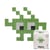 Kit mosaïque DIY pixel art - Monster - Vert