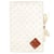 Protège carnet de santé en Minky