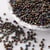 1000 Perles de rocaille noir / bronze ø 2 mm 12/0 - creation bijoux