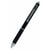 Stylo à bille - 3 couleurs + mine graphite - Embout gomme - Métal noir - ONLINE