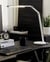 Lampe de Bureau Blanche 48 cm à LED Intégrées Tactile Intensité Lumineuse Variable Bras Ajustable Style Moderne Industriel
