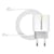 Mayaxess Chargeur Secteur pour Galaxy S23 Fe 20W + Câble USB-C 1m Blanc