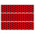 Contours de gâteaux - Pois Noir/Rouge