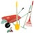 Outils de jardinage avec brouette Tiny Garden - Small Foot company