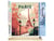 Peinture par Numéro Figured'Art - Affiche Vintage Paris 2 - Kit de Loisir Créatif DIY Numéro d'Art Complet - 40x50cm toile roulée + châssis en bois à monter
