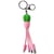 YELLO KOKO Câble 3 en 1 USB A/micro USB & USB C & Lightning 0,15m Cactus Rose