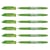 Lot de 6 Stylos roller encre gel effaçable FriXion Ball 0,7 Citron Vert