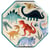 8 Assiettes - Royaume des Dinosaures