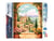 Diamond Painting Broderie Diamant Figured’Art 40x50cm toile entière roulée avec diamants carrés - Toscane en fleurs
