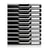 Module de classement Modulo Office 10 tiroirs fermés - Noir - Exacompta