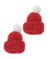 Bonnets tricotés miniature, 2 pcs pour le monde des lutins - Rico Design Rouge