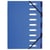 Trieur HARMONIKA® Forever 9 compartiments - Bleu clair - x 6 - Exacompta