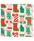 Tissu coton Dashwood chaussettes de Noël de 110 cm de largeur Noel 2210 vendu par 50 cm
