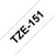 Brother - Cartouche ruban Etiqueteuse 24mm Noir sur transparent Tze-151
