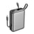 Akashi PowerBank 20000mAh 22.5W USB-C / USB-A avec Câble USB-C / Lightning Dragonne Gris