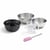 Set pâtisserie avec moule à kouglof 22 cm, 2 bols à mixer, verre mesureur et spatule Zenker
