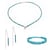 Collier, bracelet et boucles d'oreilles Lumia en pierres Apatite - Sloya