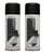 Lot de 2 sprays de peinture - noir métallisé - AMT