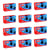 Lot de 12 boîtes de 12 pinces à clip 32mm en métal - Apli