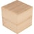 3 cubes en bois 8x8x8 cm - Artemio