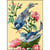 Princesse - Canevas antique Les oiseaux bleus 32x50cm