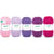 5 pelotes de laine - Rose, lilas, fuchsia, violet et pourpre - 100% acrylique - Gründl - Lisa Premium