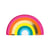 12 Assiettes Arc en Ciel (25 cm)