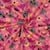 Tissu Popeline de Coton Bio Jennifer Bouron fleurs sur fond Rose