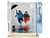 Peinture par Numéro Figured'Art - Promenade sous la Pluie - Kit de Loisir Créatif DIY Numéro d'Art Complet - 40x50cm toile roulée + châssis en bois à monter