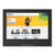 Cadre Photo Numérique Connecté 10.1 Pouces IPS Android 8.1 WiFi Bluetooth Noir YONIS